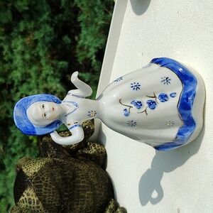 Vintage Porcelain Bell; Made In China